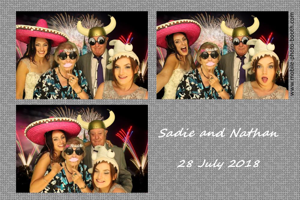 Sadie & Nathan's wedding | View more photos from the event at images.mobile-photo-booth.com/u/MobilePhotoBoothUK/Sadie-Nathans-wedding